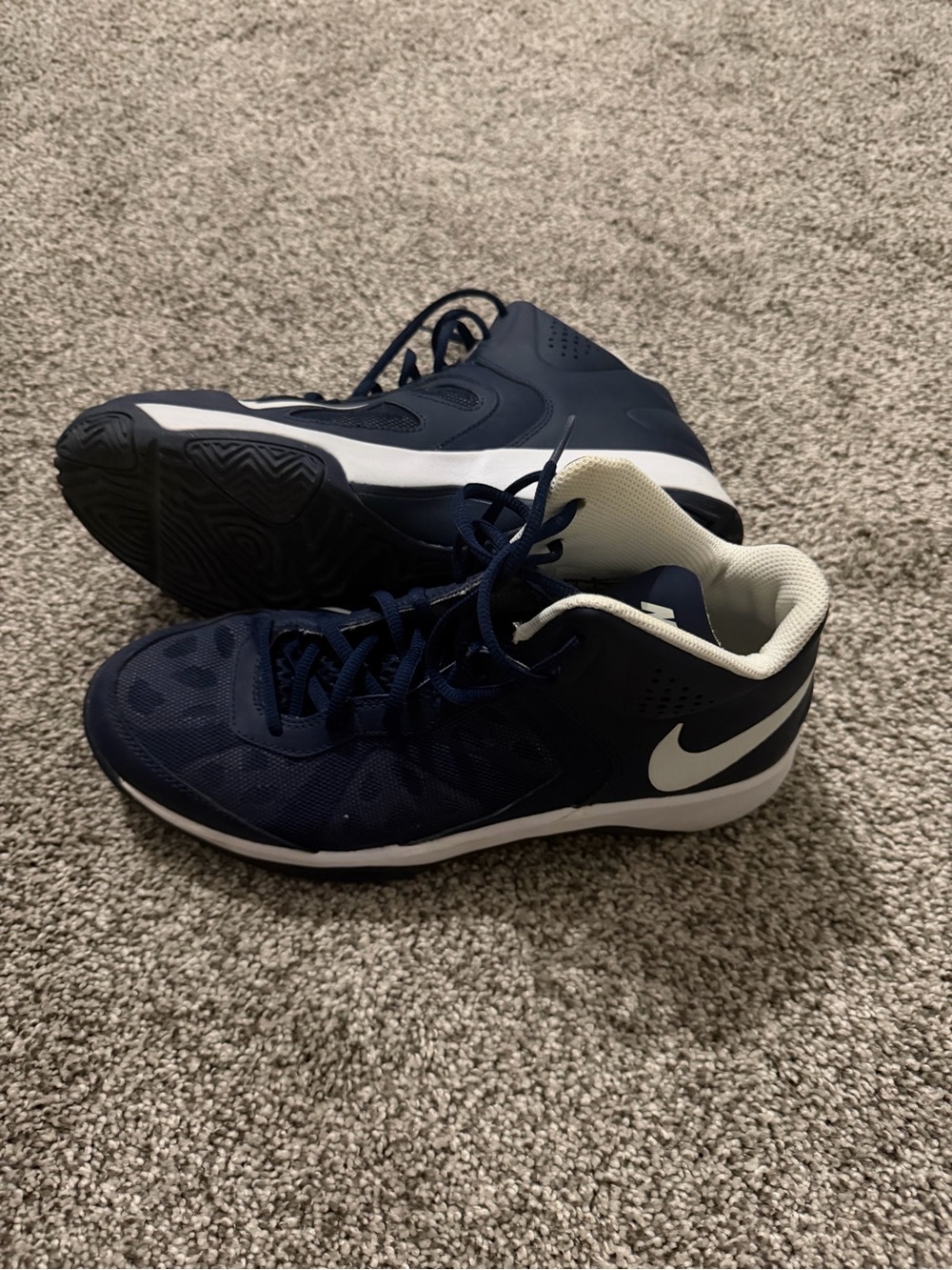 Nike Men’s Basketball Shoes  Dual Fusion Navy size 9